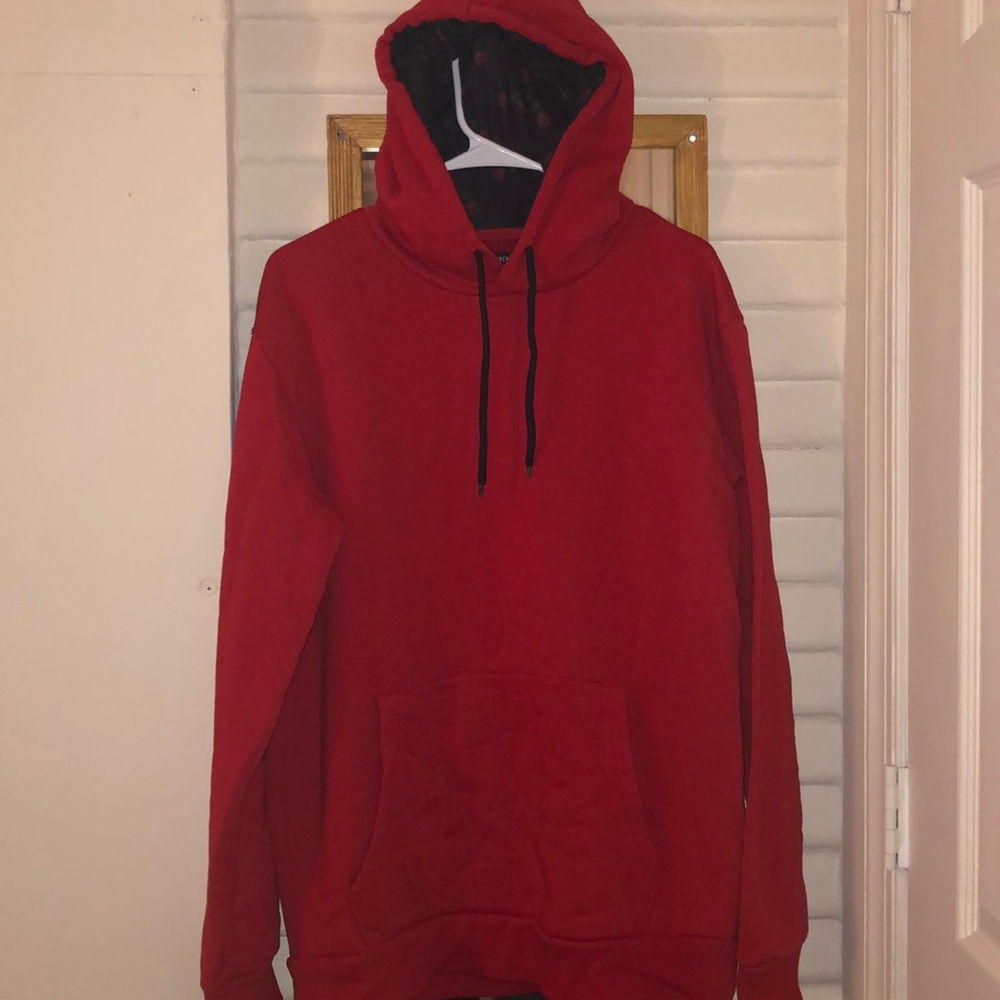 Forever 21 Red Pull Over Hoodie